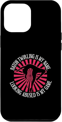Funda para iPhone 12 Pro Max Baton Twirler para Majorette Cheerleader