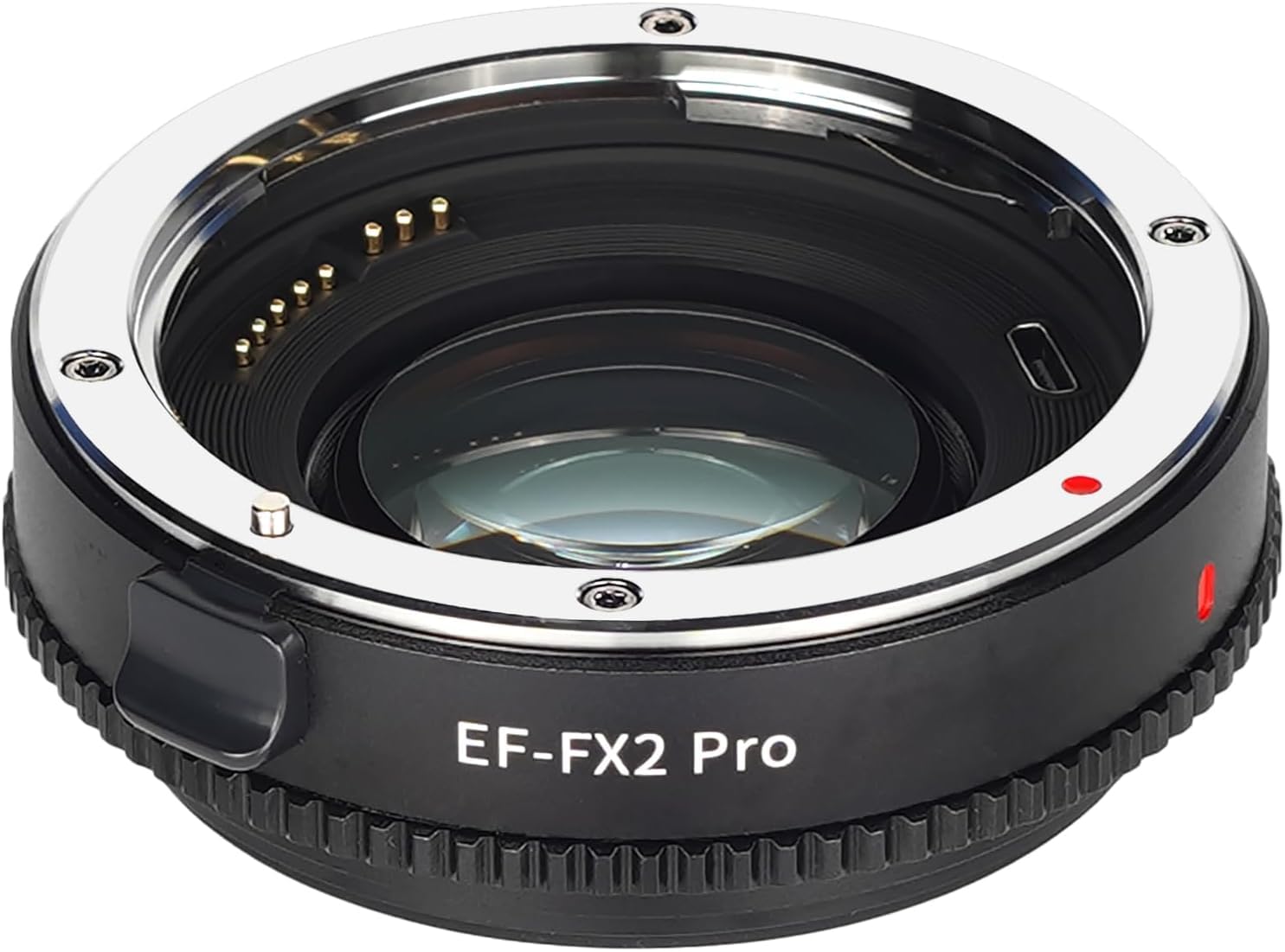 EF-FX2 Pro - Adattatore per obiettivo con messa a fuoco automatica, compatibile con obiettivo Canon EF su fotocamera X-Mount Fuji-film x-a1/2/3/5/10/20, x-t1/2/3/10/20/100, x-e1/2/3, x-pro1/2, x-h1