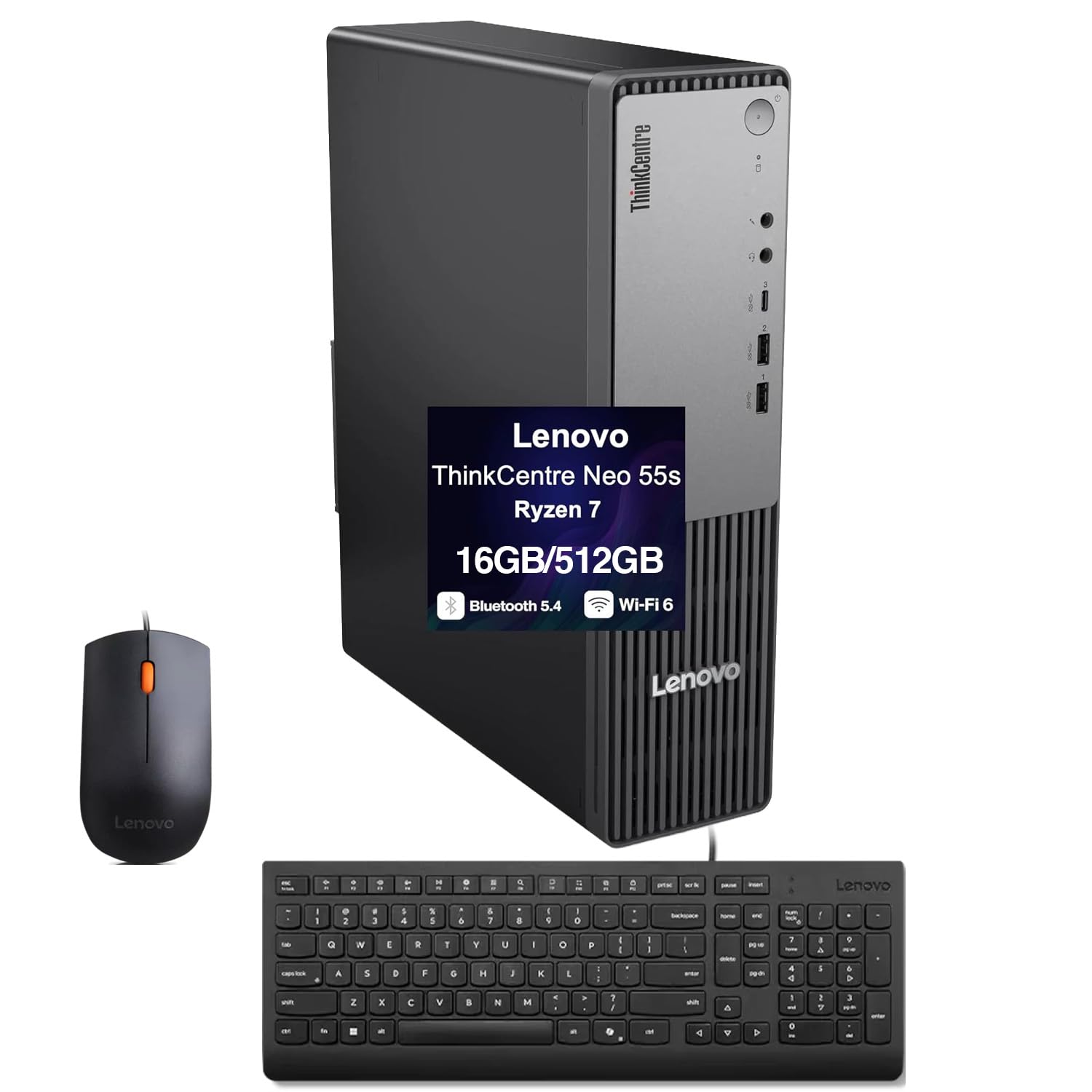Lenovo ThinkCentre Ryzen7 4700GE ミニPC動作品 Amazon.com: Lenovo ThinkCentre Neo 55s Business Mini Desktop with