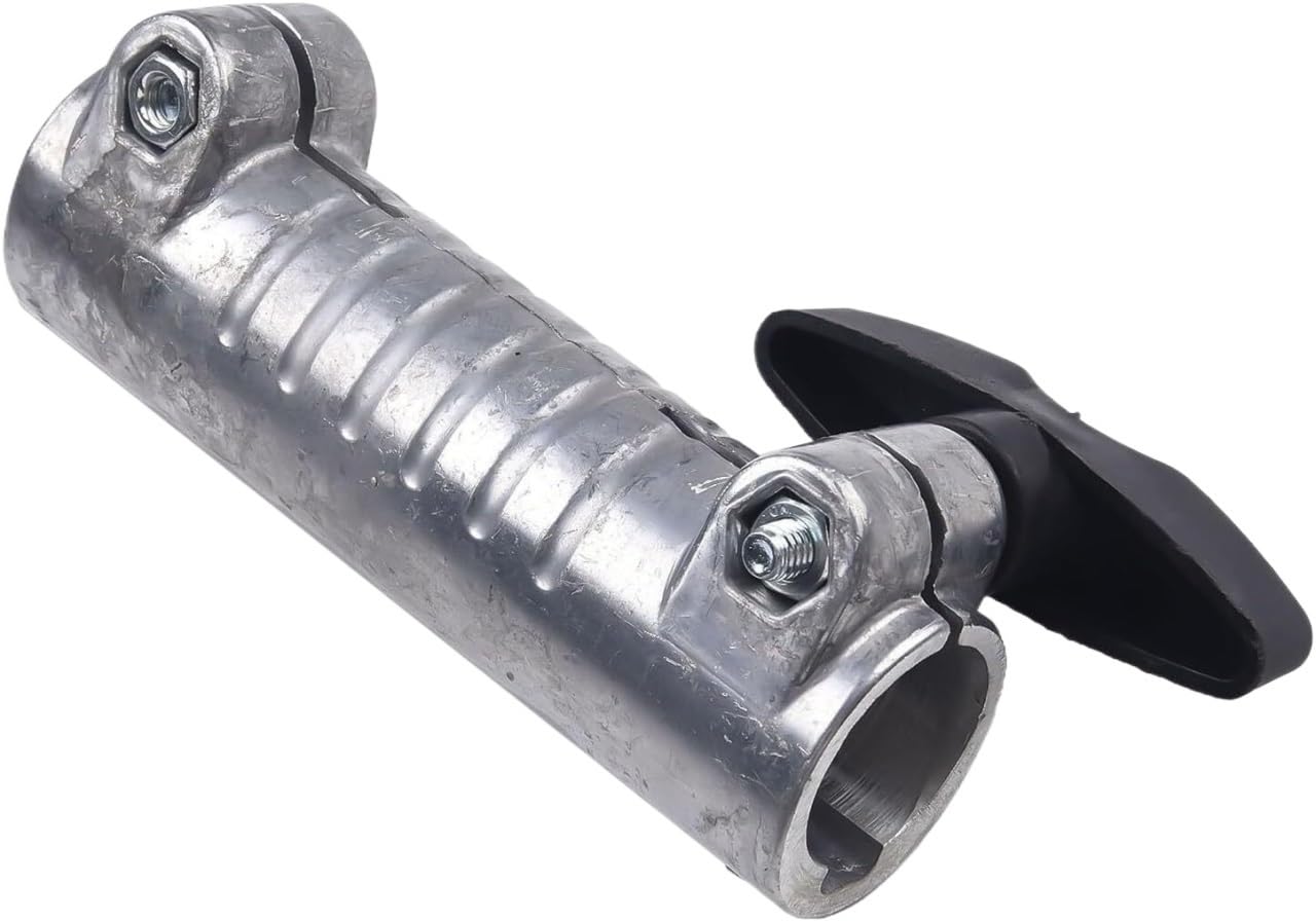 Accesorio de acoplamiento de desbrozadora, manguito de unión del eje, manguito de acoplamiento de cortacésped, conector de eje, abrazadera de unión, conector de eje de cortacésped, abrazadera de eje d
