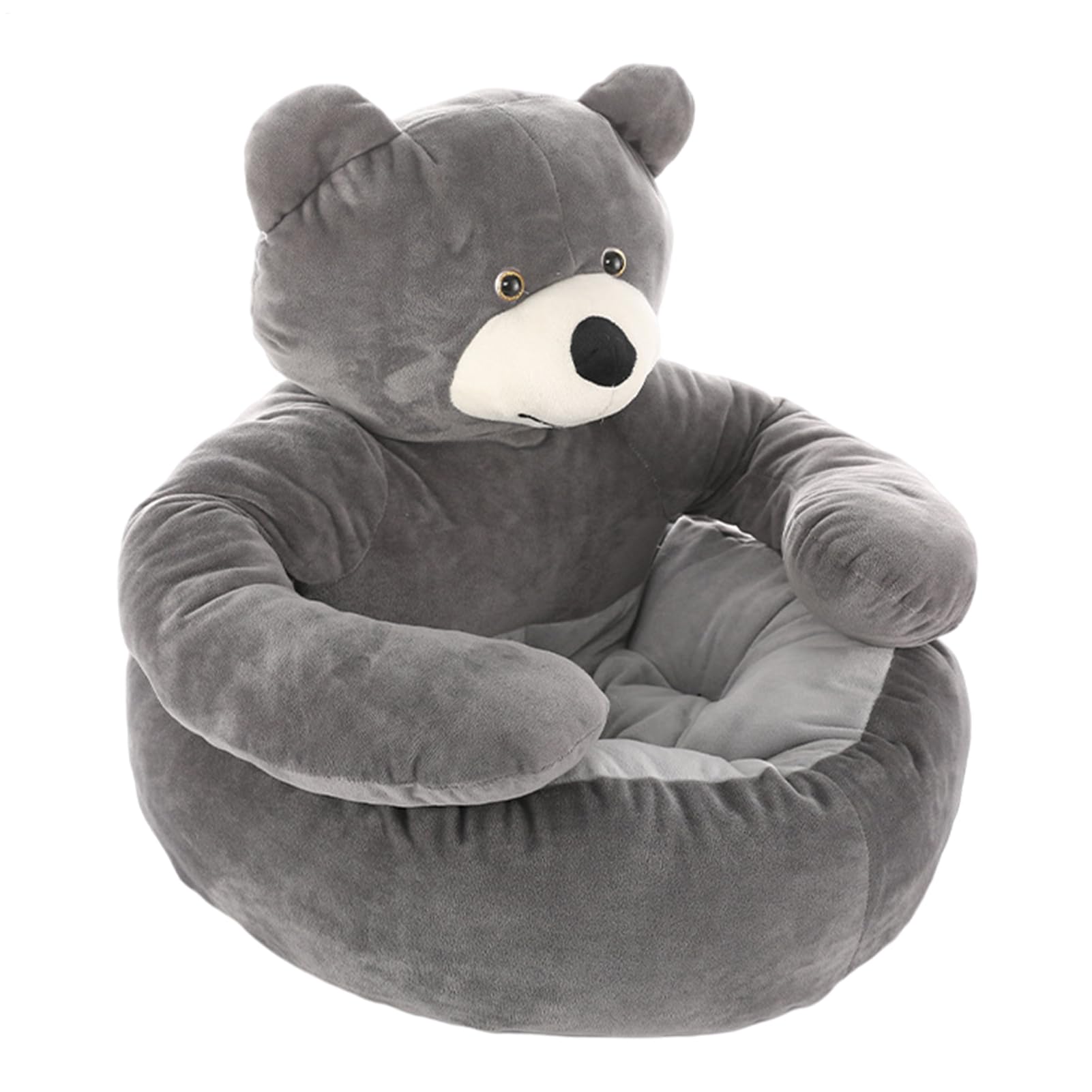 Generisch – Peluche corto de algodón de 50 cm y 60 cm | Lindo colchón para | dormir para gatos | Sofá lavable para interior para perros, gatos, cachorros, descanso diario