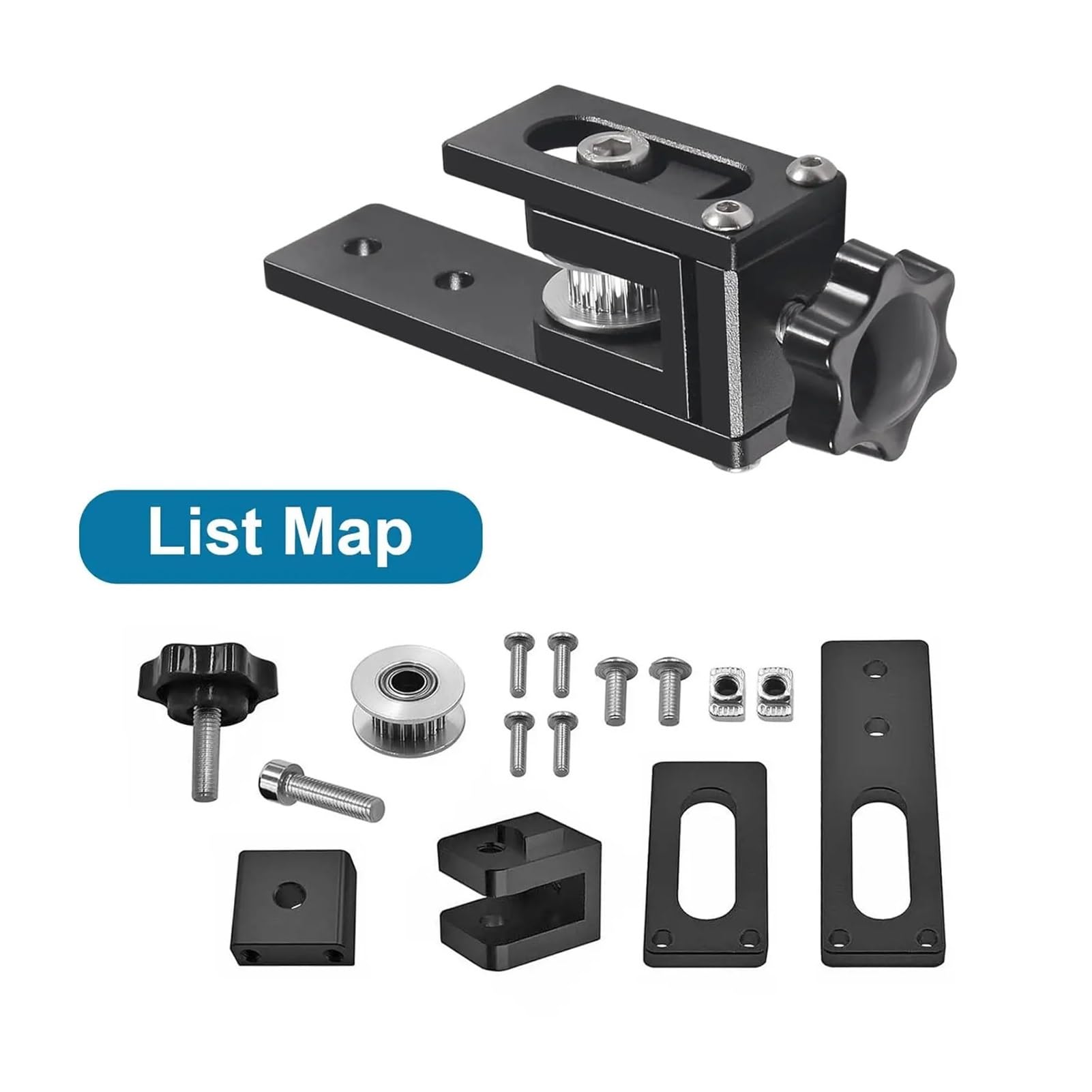 2020/2040 X-axis And Yaxis Tensioners Belt Tensioner Tightener For Ender-3/3S/Pro/V2/CR-10/10S/10S Pro 3D Pinter(X-axis and Y-axis)