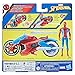 Marvel Spider-Man Web Blast Cycle, 4-Inch Action Figure with Vehicle and 2 Web Projectiles, Kids Playset for Ages 4 and Up