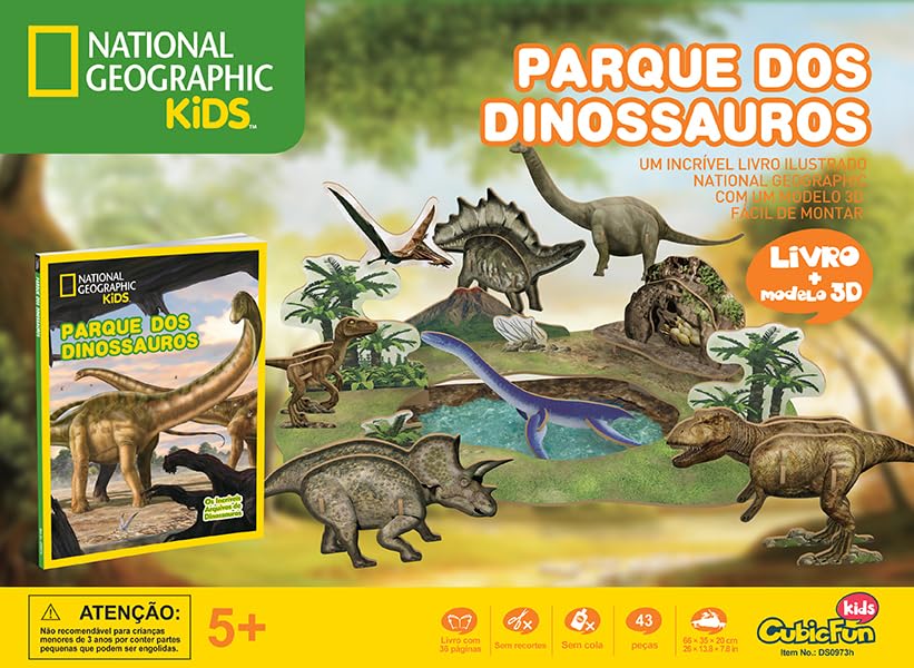 Parque dos dinossauros: national geographic kids