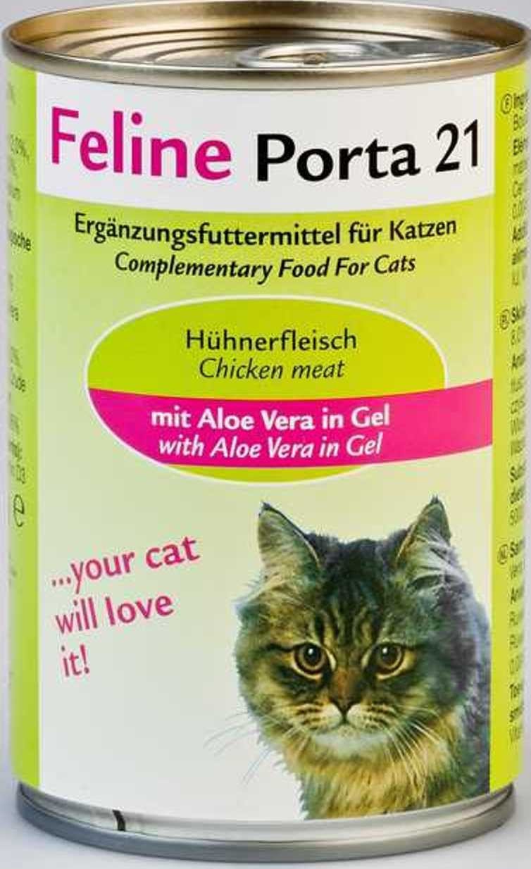Feline Porta21 Huhn mit Aloe Dose 400g 24 X Einheit/Stück