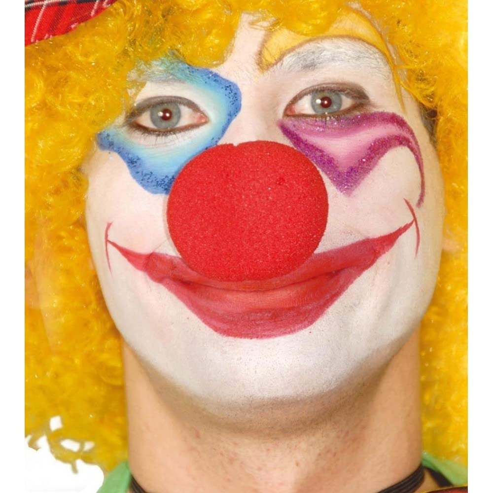 Guirca Fiestas GUI3983 Rubber Red Foam Clown Nose, 5 cm