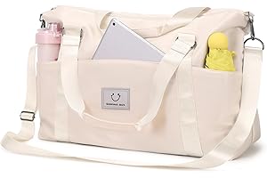 Foldable Travel Bags for Women Carry On - Gym Bag for Women,...