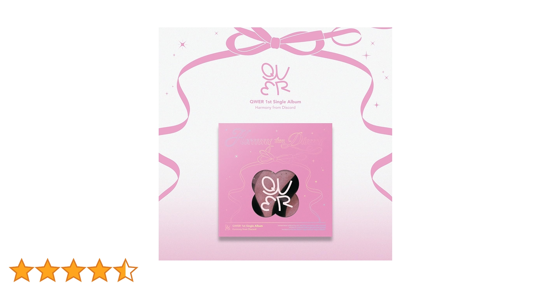 Amazon.co.jp: QWER 1st Single Album 'Harmony from Discord