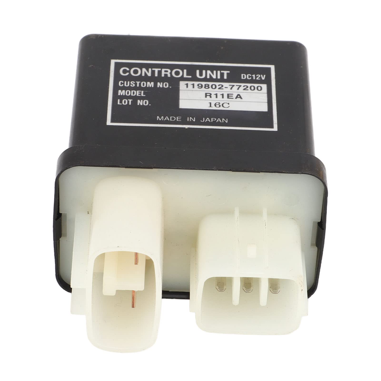Przekaźnik bezpieczeństwa rozrusznika, DC 12V Wymiana przekaźnika rozrusznika dla R11EA, OEM 119802 77200, odporny na zarysowania, do 17D 27D 35D 50D 17G 26G z łatwą instalacją,
