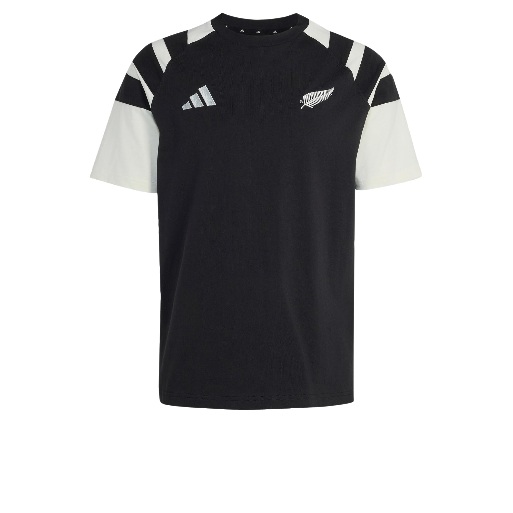 adidas Men's All Blacks Leisurewear Men Shirt, Black/Off White, XS