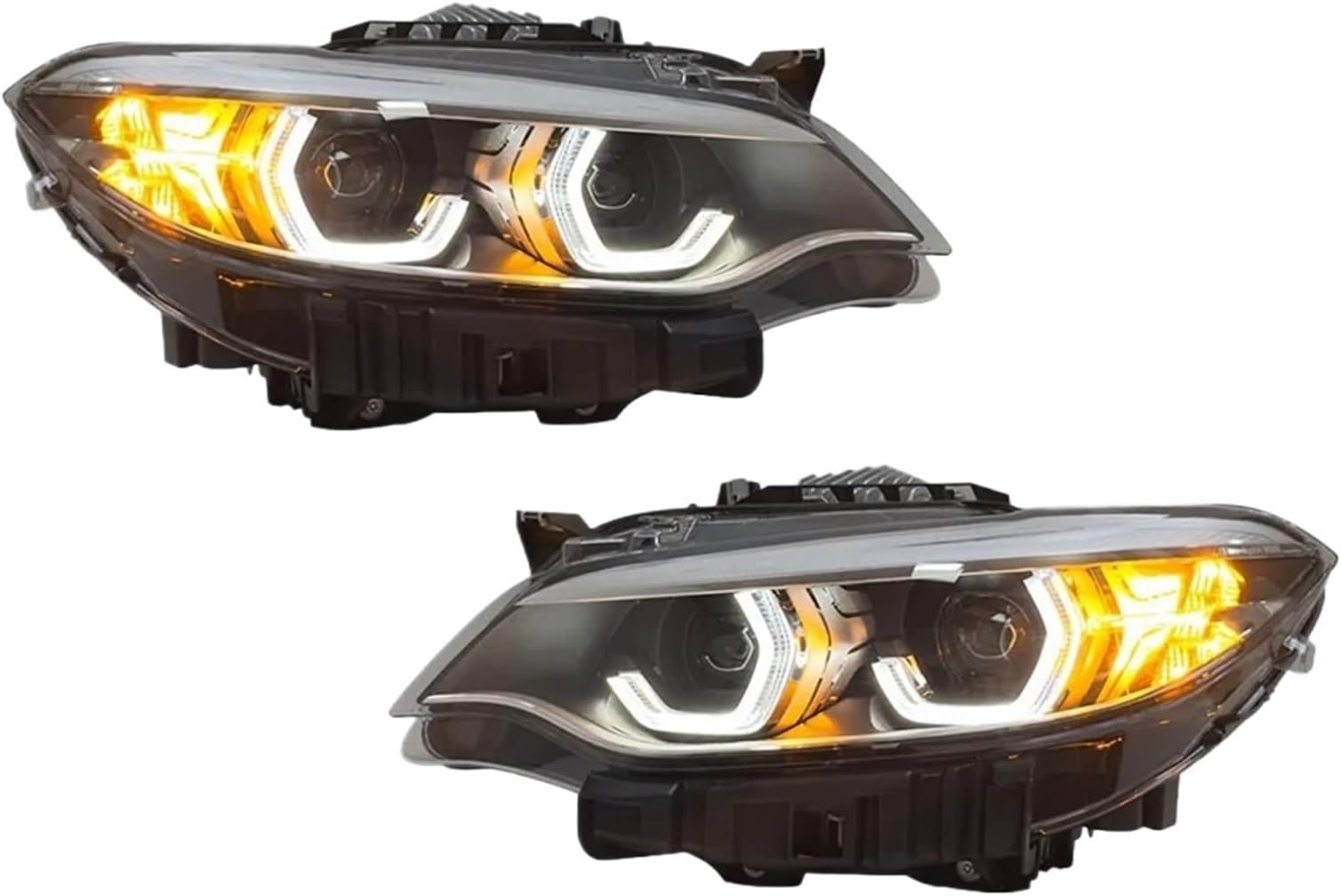 Car Headlamp Headlight Pair Of Led Car Headlight Assembly Front Head Lamp Plug And Play Drl Headlights For Bmw 2 Series F22 F23 For M2 2014-2021