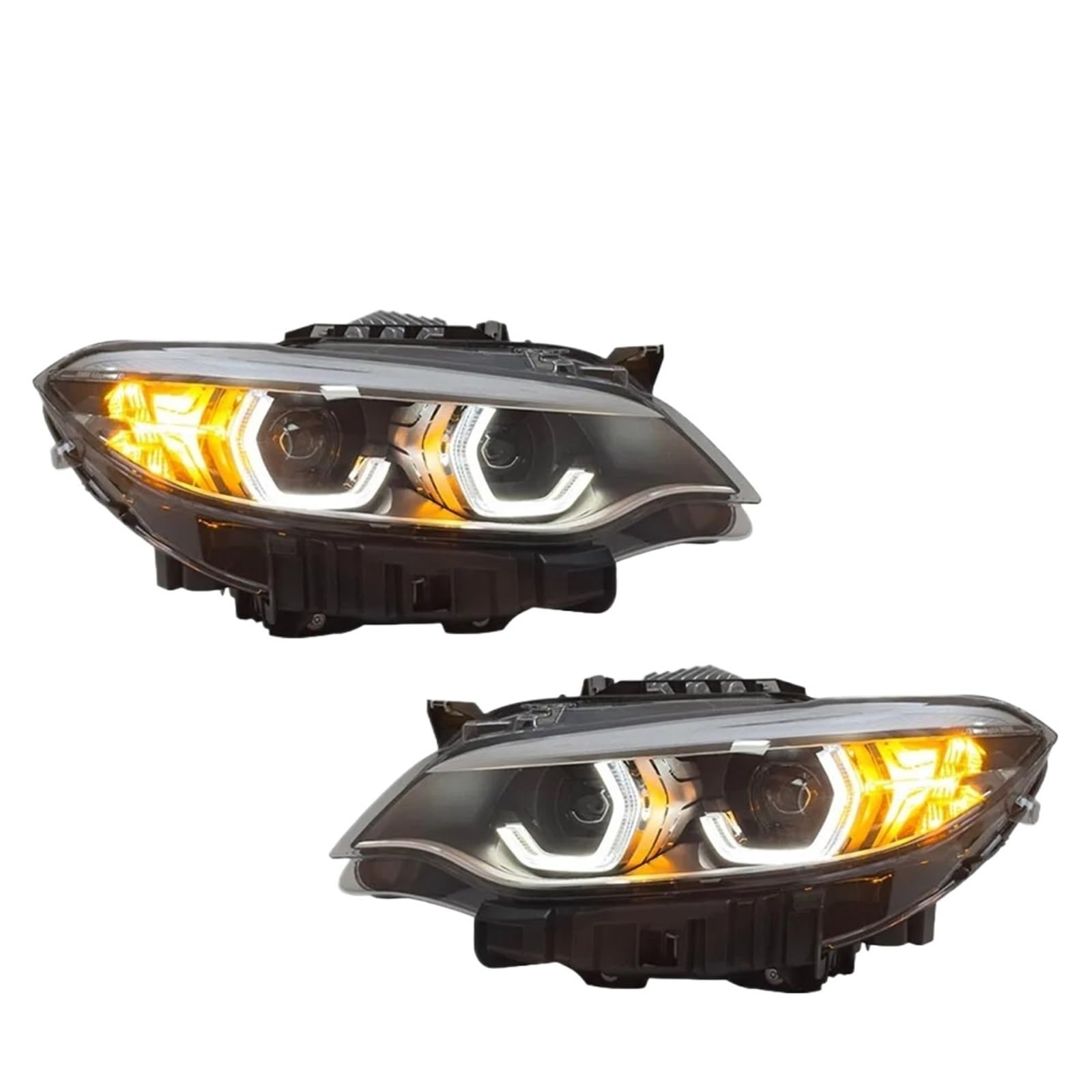 Car Headlamp Headlight Pair Of Led Car Headlight Assembly Front Head Lamp Plug And Play Drl Headlights For Bmw 2 Series F22 F23 For M2 2014-2021