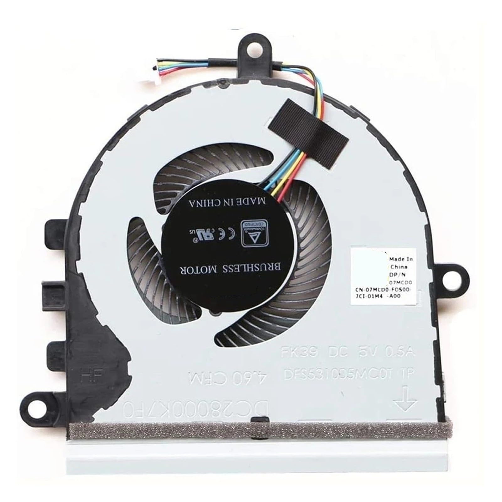Ventola di Raffreddamento CPU per Laptop Compatibile con Dell Inspiron