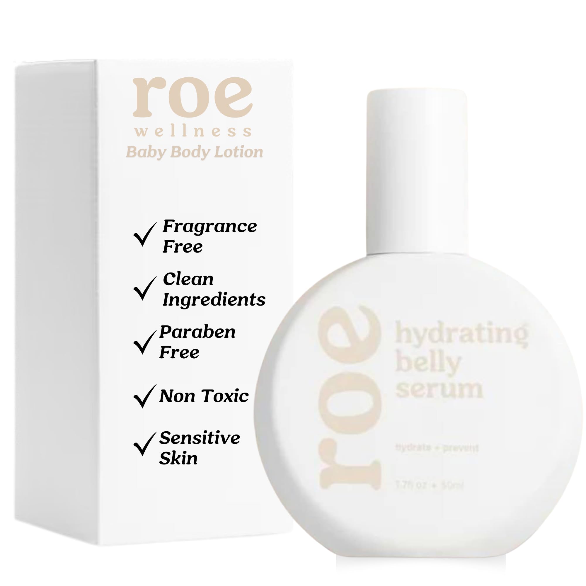 Roe Wellness Stretch Mark Belly Serum/Oil - maternity | Mubboo