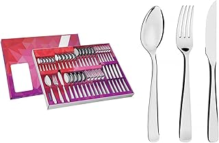 Faqueiro Aço Inox com Faca para Churrasco com 42 Peças Tramontina Pacific Prata