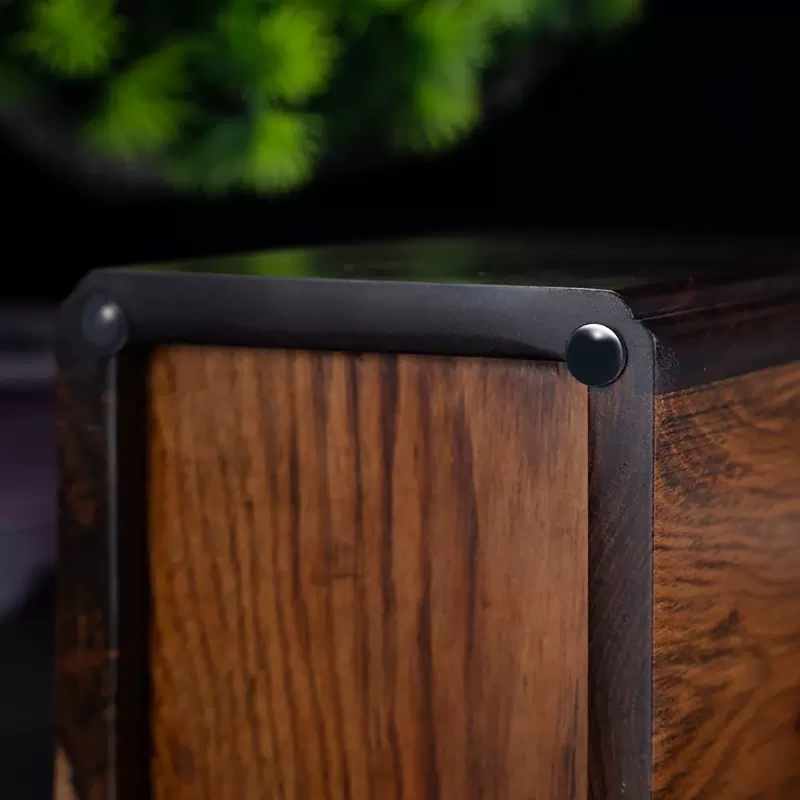 Bleistifttopf aus Holz Hölzerner Stifthalter Boss Office minimalistischer Stifteimer für Homeoffice