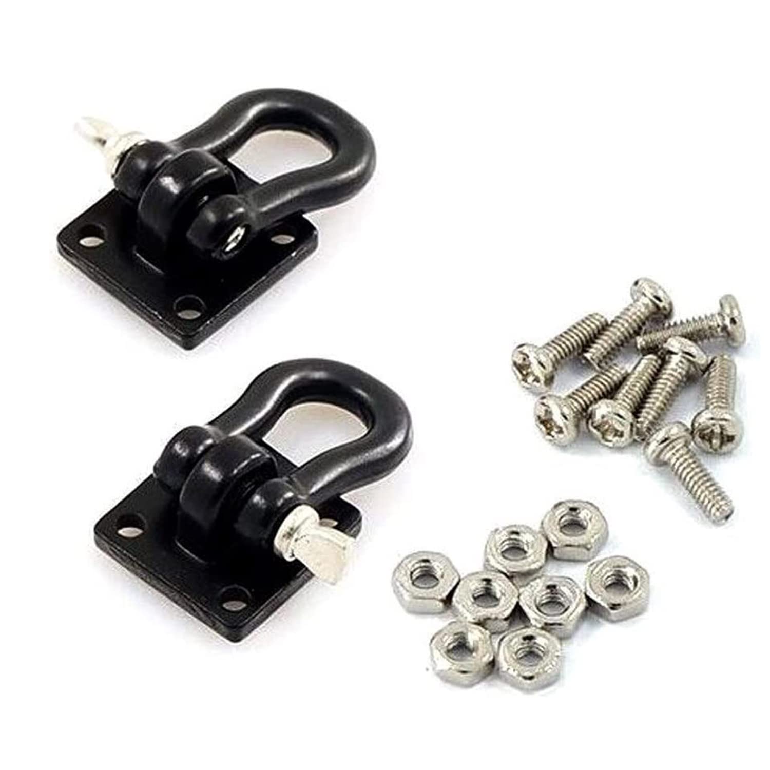 1:10 Rock Crawler Métal Tow Manille Crochet Remorque Pour Axial SCX10 90046