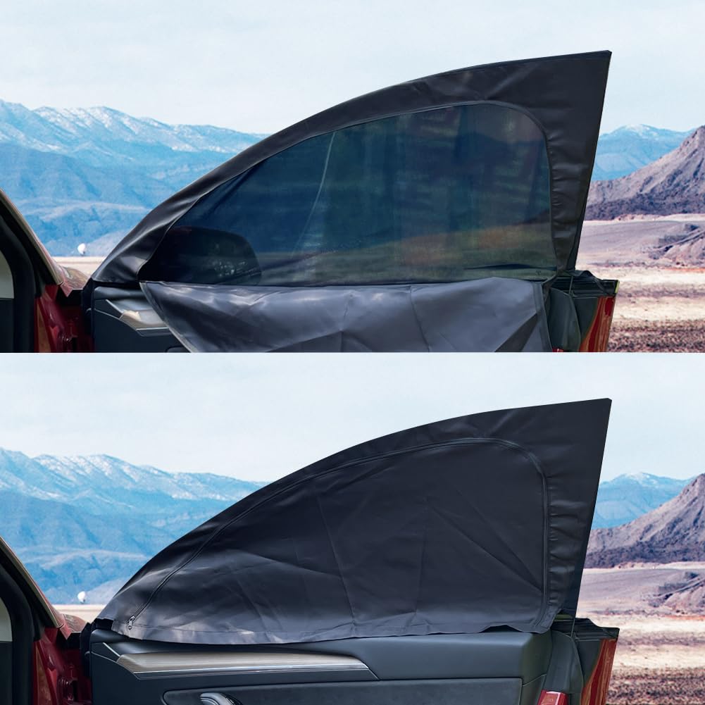 Amazon | Tesla Model Y 2024 TEABEAUTY プライバシーキャンプカーテン