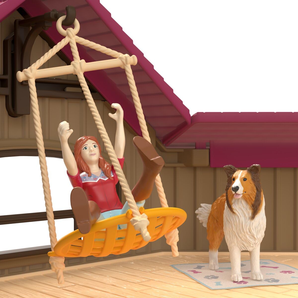 Schleich HORSE CLUB | Villa e Paddock sul Lago 42785 | 157 pezzi | Set da gioco dai 6 anni | set con personaggi, numerose funzioni e tanti accessori | giocattolo cavallo realistico