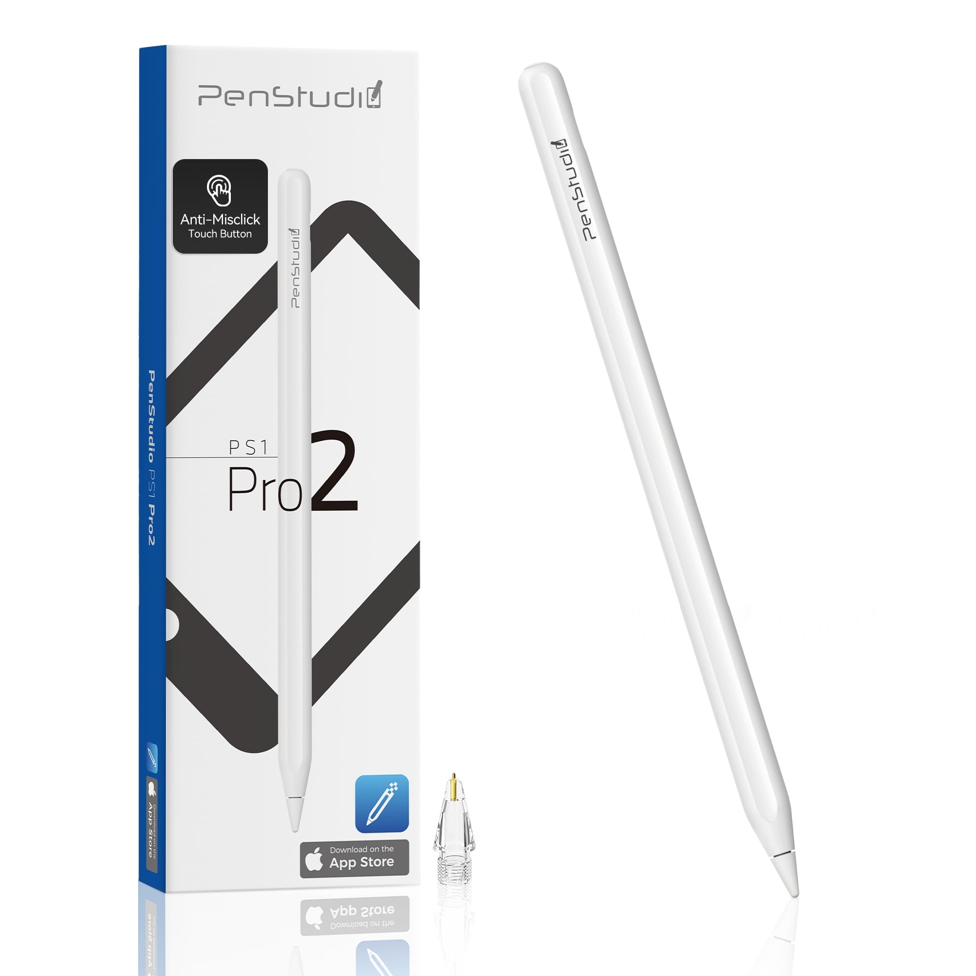 Amazon.com: Penstudio PS1-Pro2 Stylus Pen for iPad 10th 9th Gen