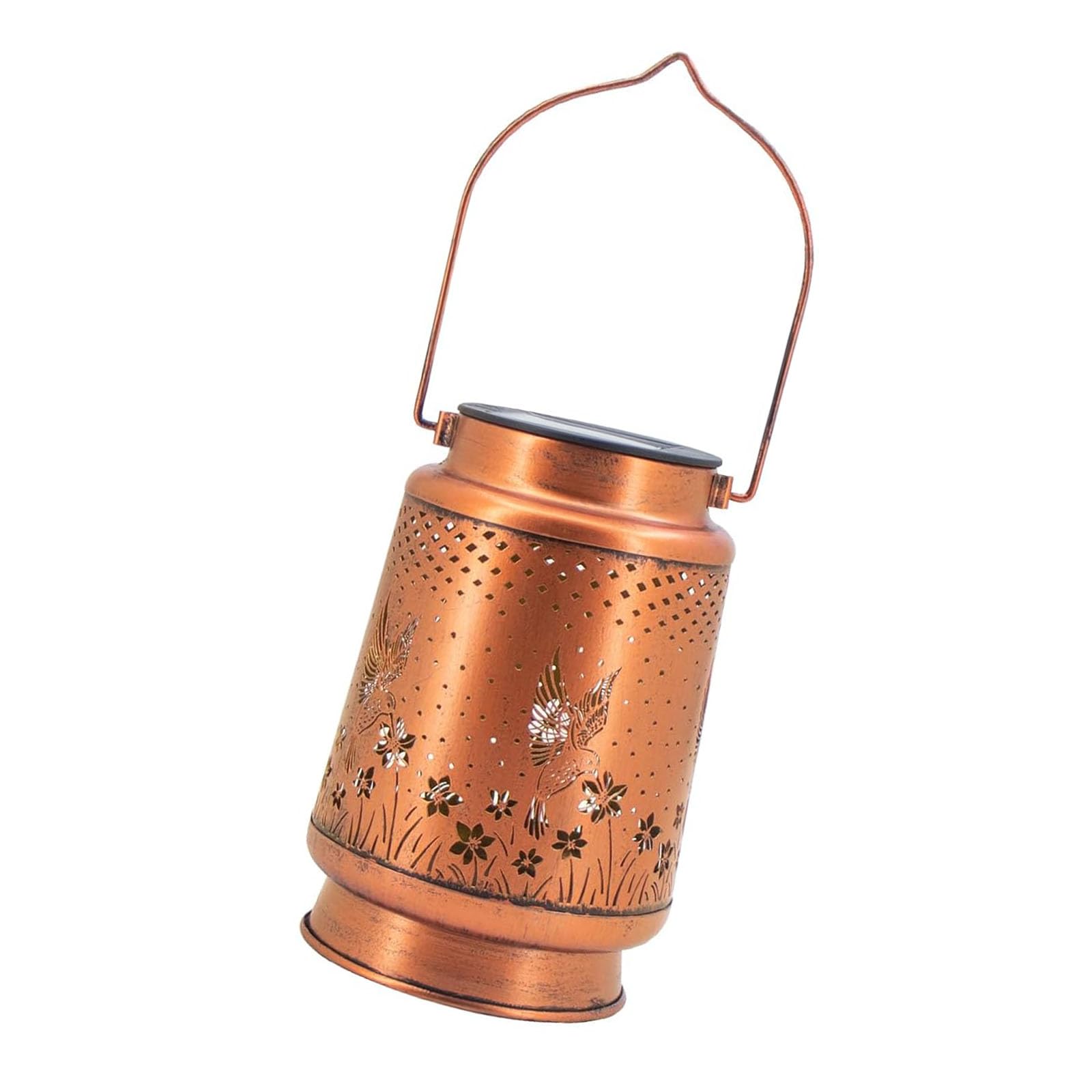 Hsioluted Lovely Operated Outdoor Without Wiring Required Simple Setup Climate Proof Hanging Light for Backyard Solar Outdoor