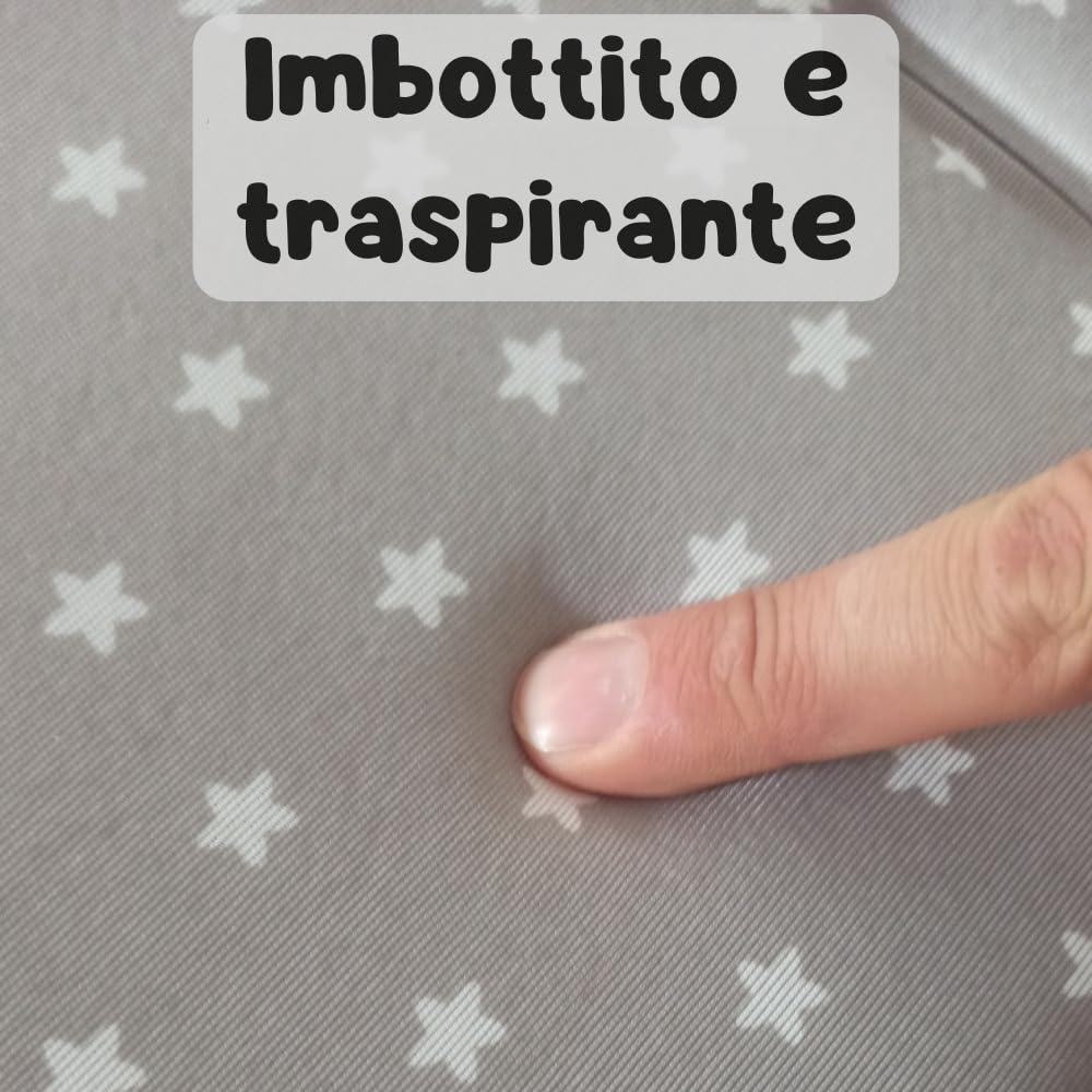 Materassino Passeggino Universale, Antisudore, Copri passeggino Imbottita, Leggero, Cuscino Riduttore Passeggino Morbido e Traspirante