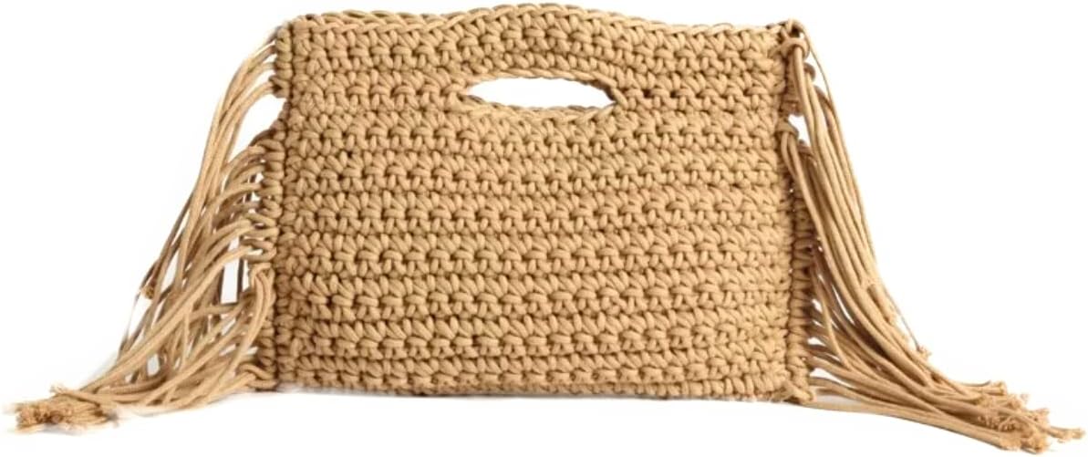 PIKLLadies Clutch Bag/Handbag/Woven Summer Casual Small bag 33x25x3cm