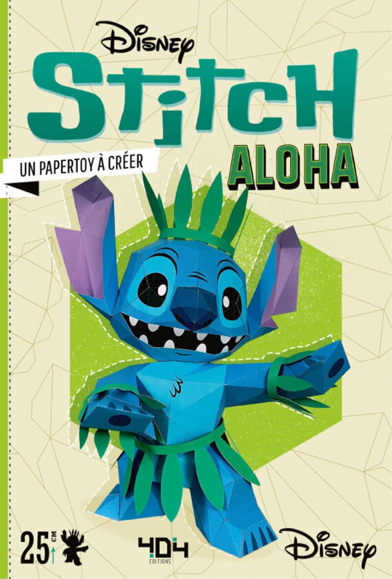 Papertoy Disney Stitch - Aloha: Un papertoy à créer