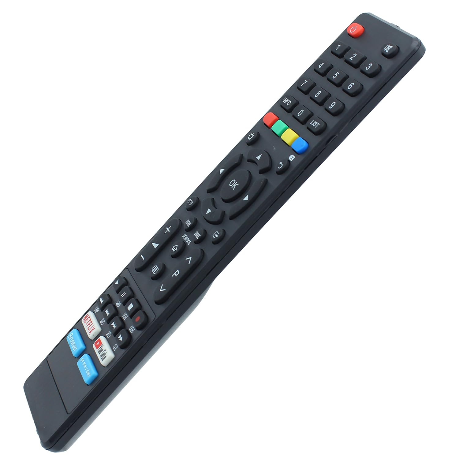 Remote Control Replacement for Akai TV AK3221NF AK4021NF, Black - Image 3