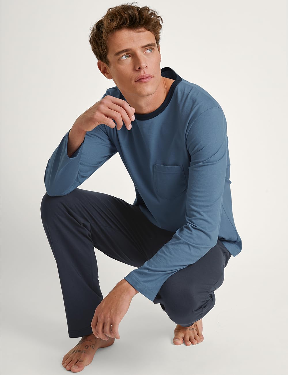 Calida Relax Essentials Pajama Set Hombre (Pack de 1)