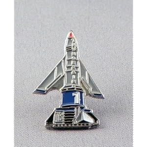 Metal Enamel Pin Badge Thunderbirds 1 Thunderbird One