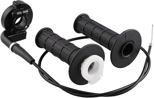 Nuevo mango de barra del acelerador con agarre para cable del acelerador abrazadera de carcasa para compatible con Crf 50 70 80 100 Crf50f Crf70