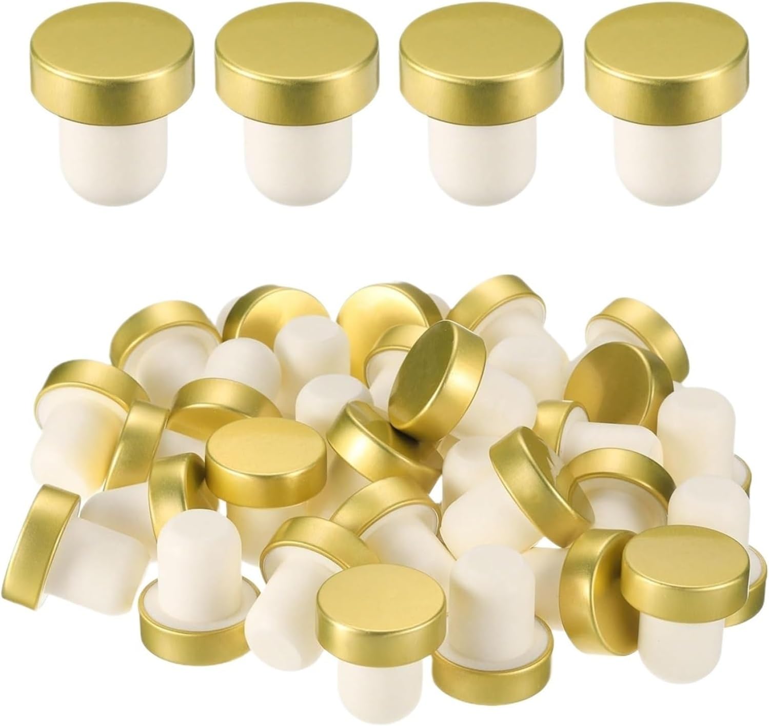 T Shaped Stoppers Cork Wine Bottle Reusable Sealing For Beer Bottles DIY Craft 12 24 36 48 100 Pcs(100pcs)