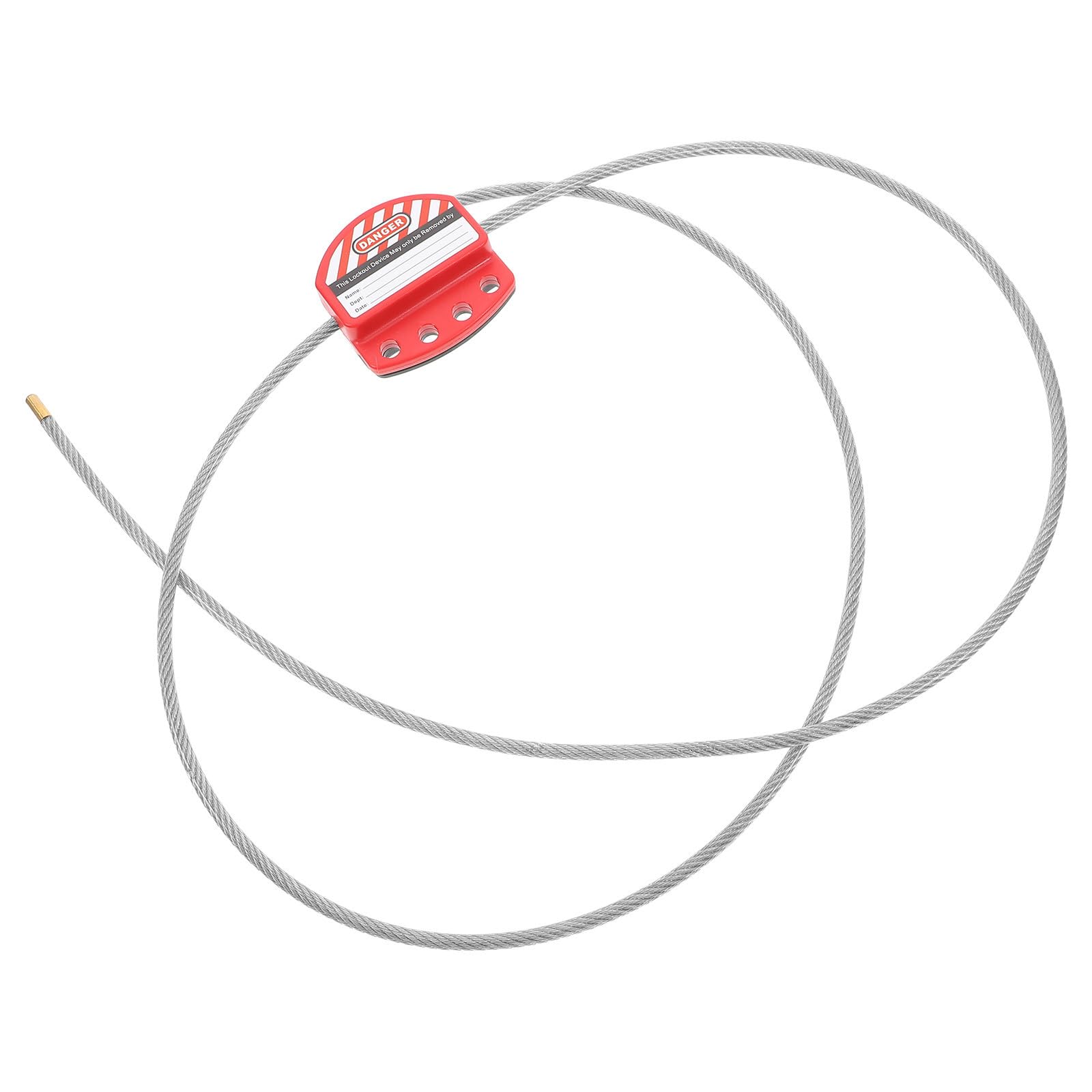 Cable de seguridad Loto de 1.8m ideal para estaciones de etiquetado