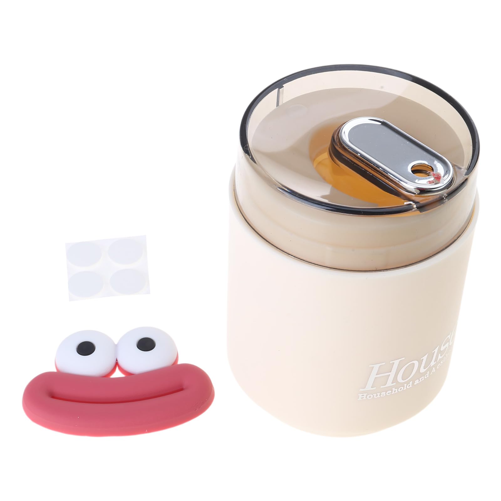 carotoe Toothpick Dispenser Toothpick Case Popping Up Organizers Home Table Accessory Jar for PP Case