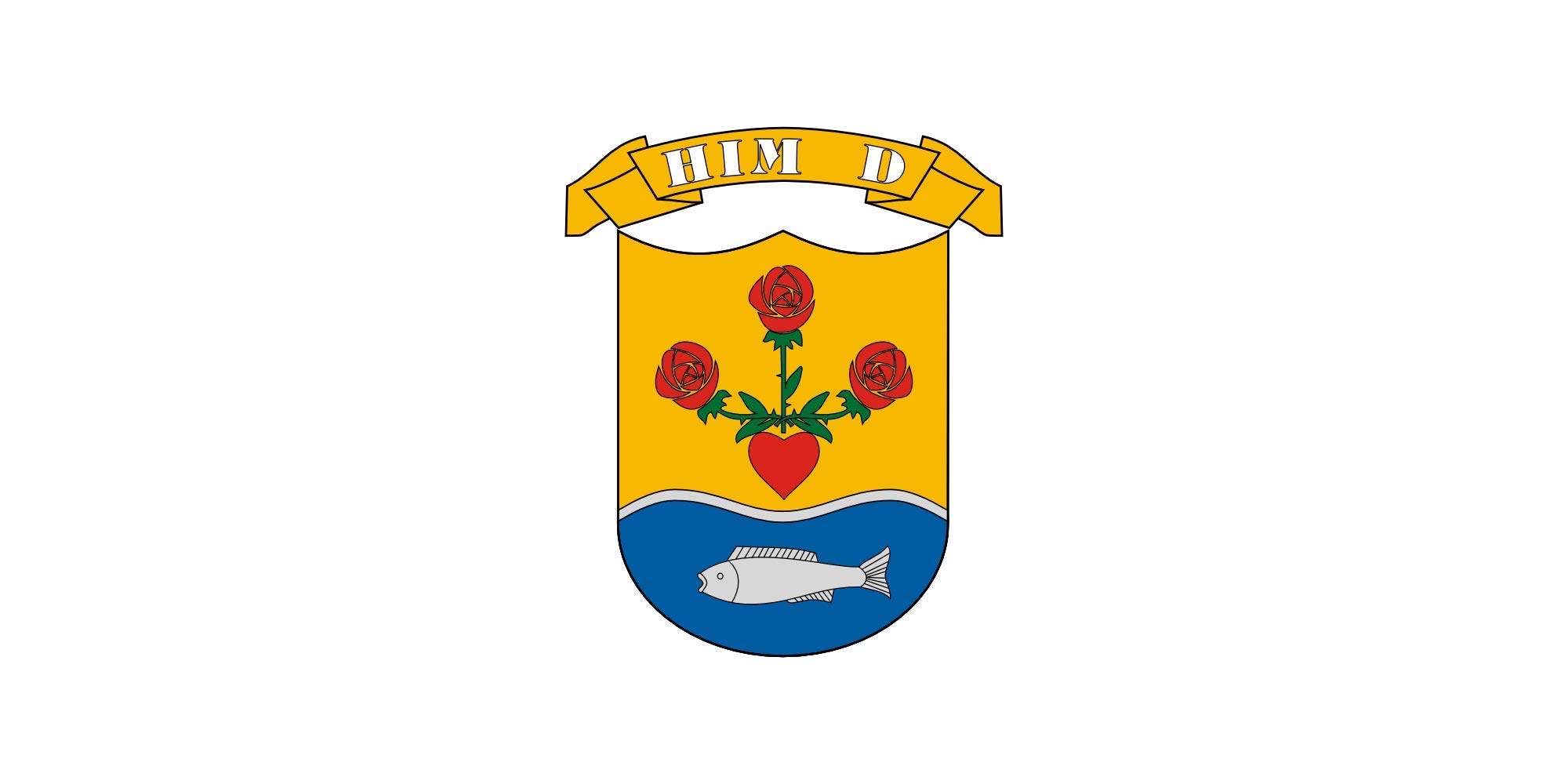 Drapeau Large Himod paysage grand format pour mât extérieur