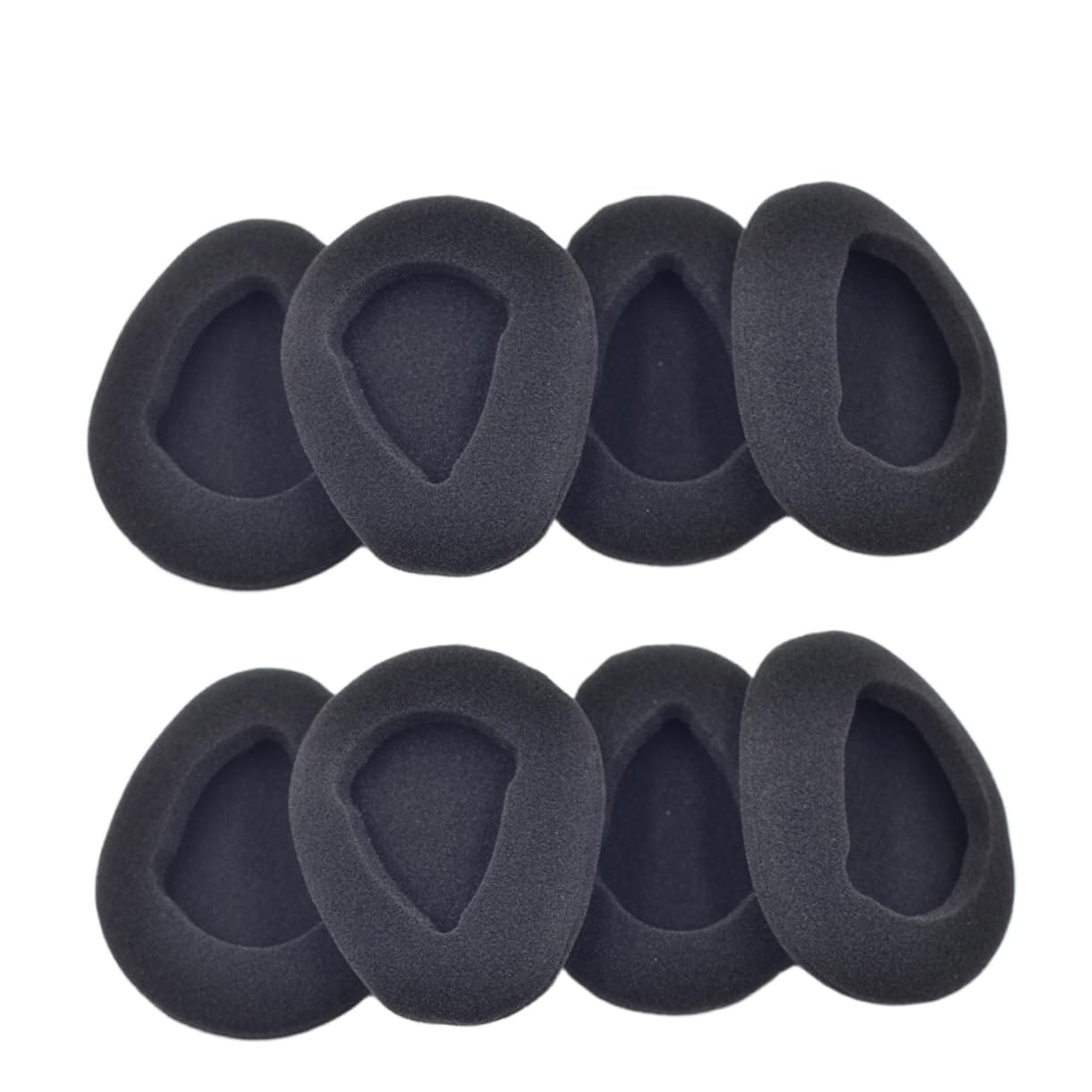 Lurrose 3 Series Almohadillas De Esponja para Auriculares Cojines De Repuesto para Mayoría De Auriculares Y Limpieza Compatible con Diversos 8 Piezas X 3