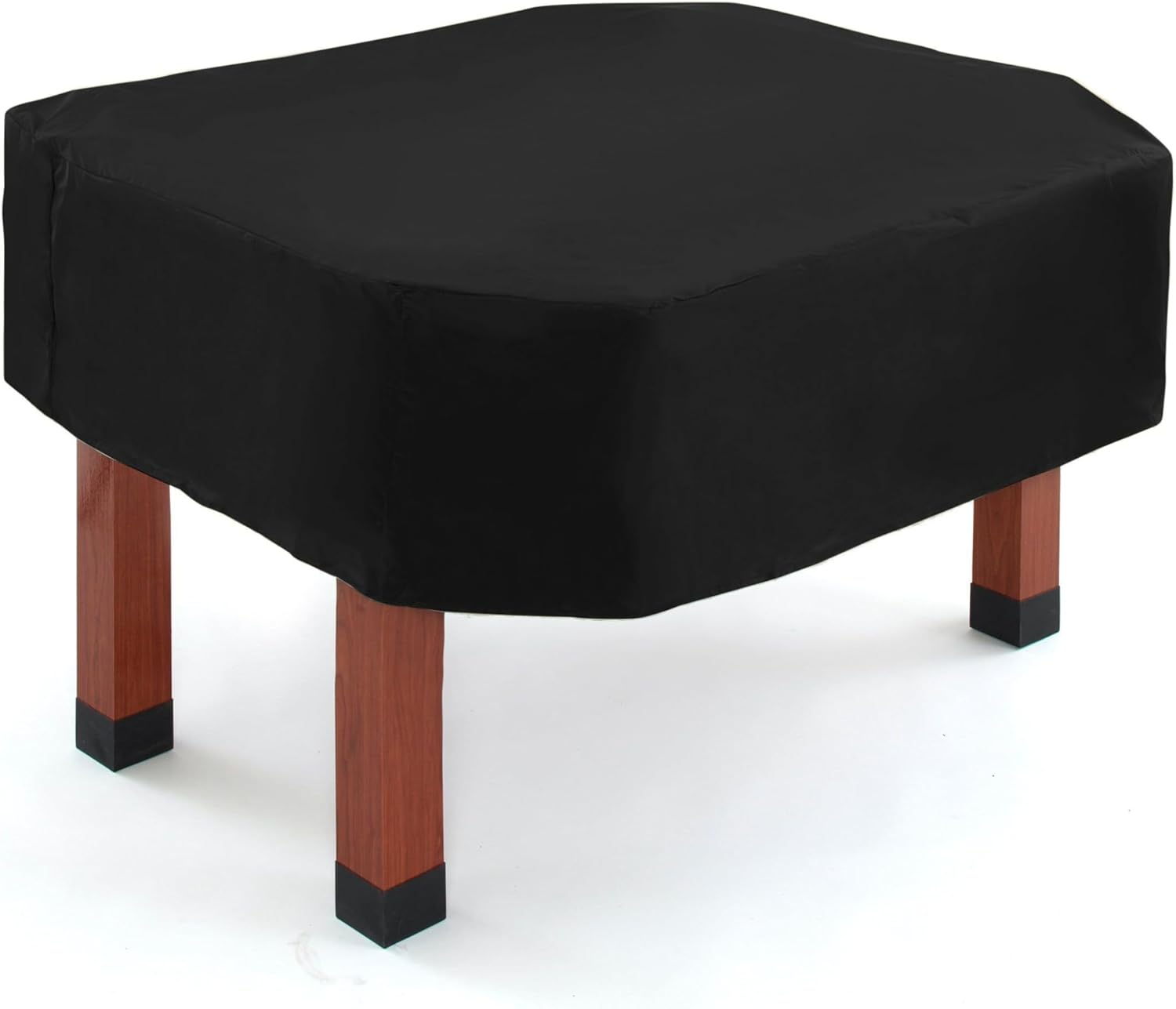 Covermates Foosball Table Cover – Water-Resistant All-Weather Protection, Heavy-Duty Vinyl with Soft Lining, Adjustable Buckle Straps, Indoor Outdoor Game Table Cover, 56W x 52D x 15H, Black