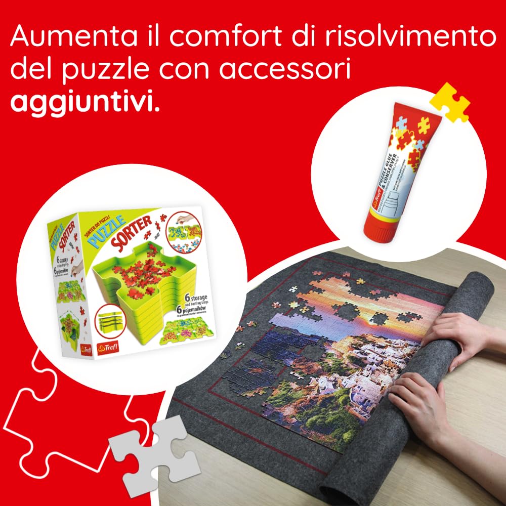 Trefl - Residenza estiva - Puzzle da 6000 pezzi - Puzzle grande e dettagliato, fai da te, intrattenimento creativo, divertente, puzzle classico per adulti e bambini dai 15 anni in su