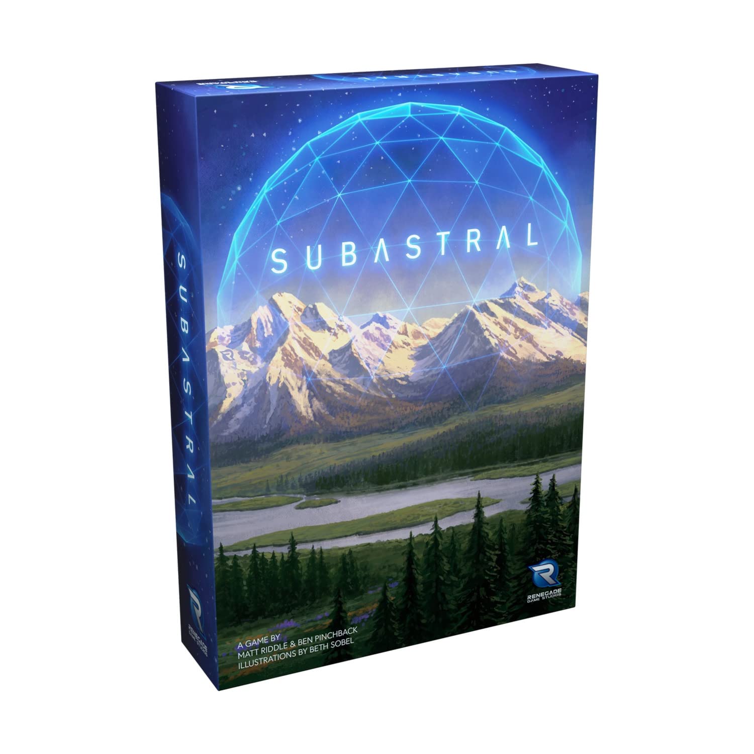 Renegade Game Studios Subastral, 2-5 Players, Ages 10+, 15-30 Minutes, Hand Management and Set Collection Game