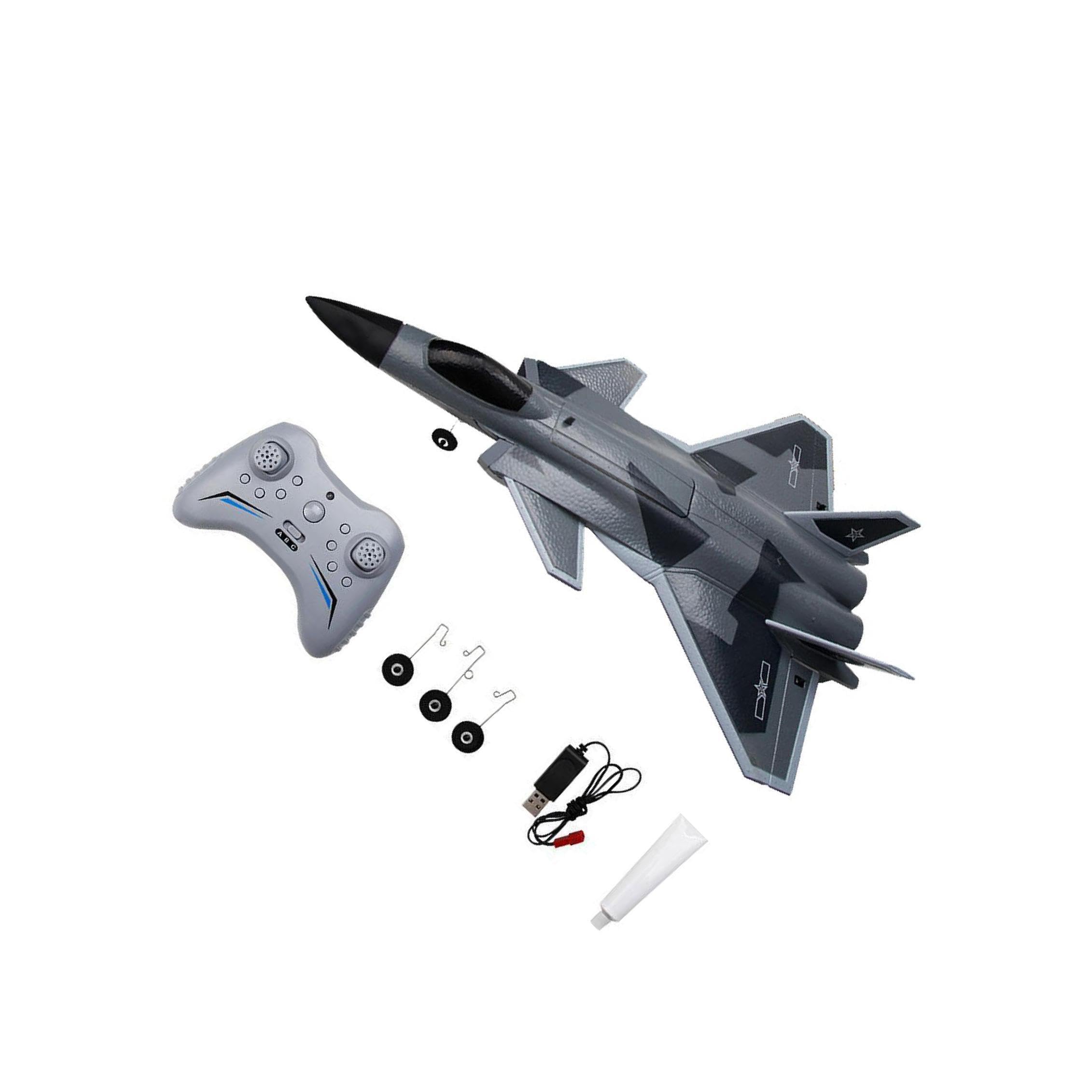 FX9630 RC Flugzeug – Ferngesteuertes Flugzeugmodell für drinnen und draußen – Ideal für Junge Entdecker. Das Modell besteht aus Schaumstoff und