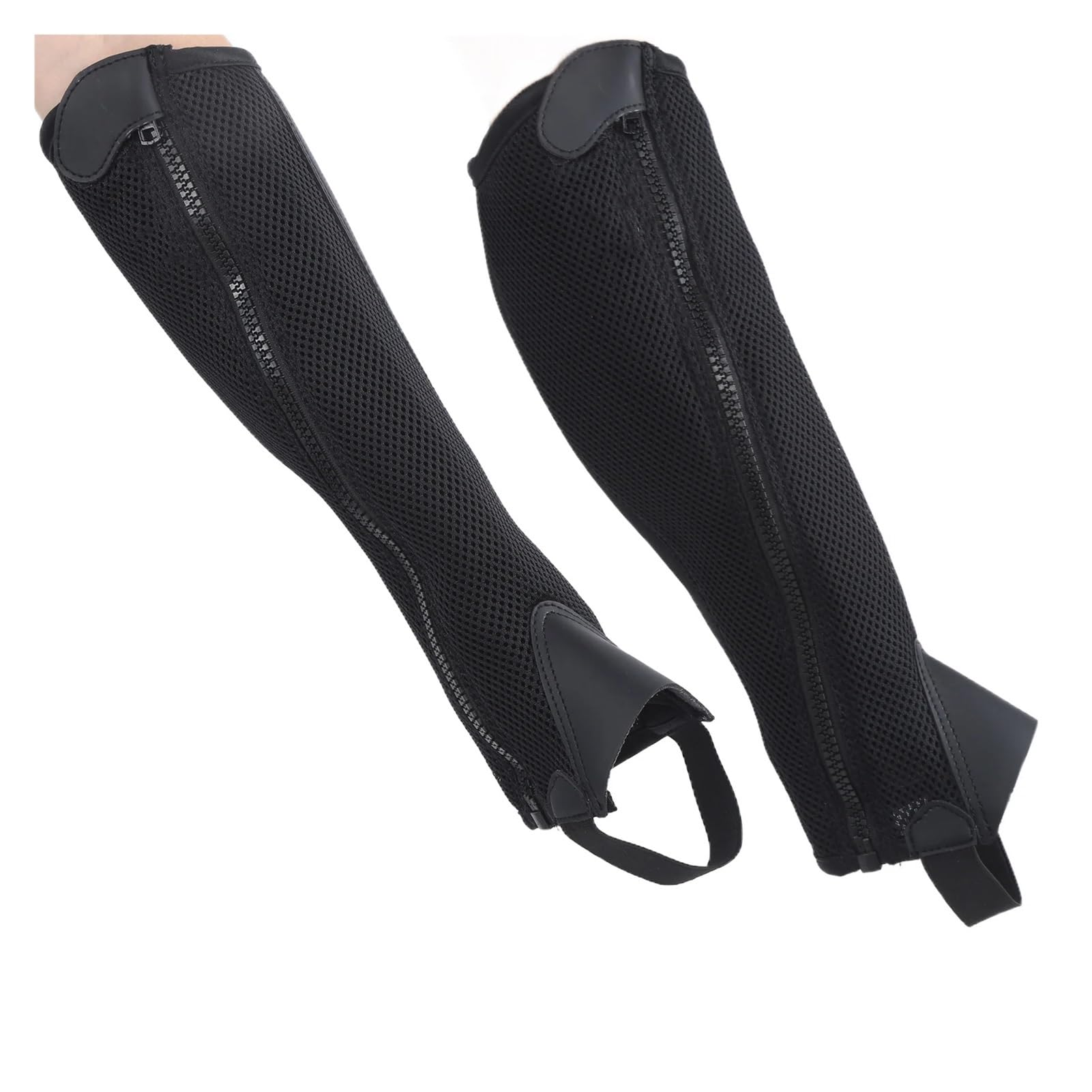 Reiten Half Chaps Reit Bein Wachen Erwachsene Kind Reiten Boot Abdeckungen Outdoor Training Knie Brace Knight Gaggets