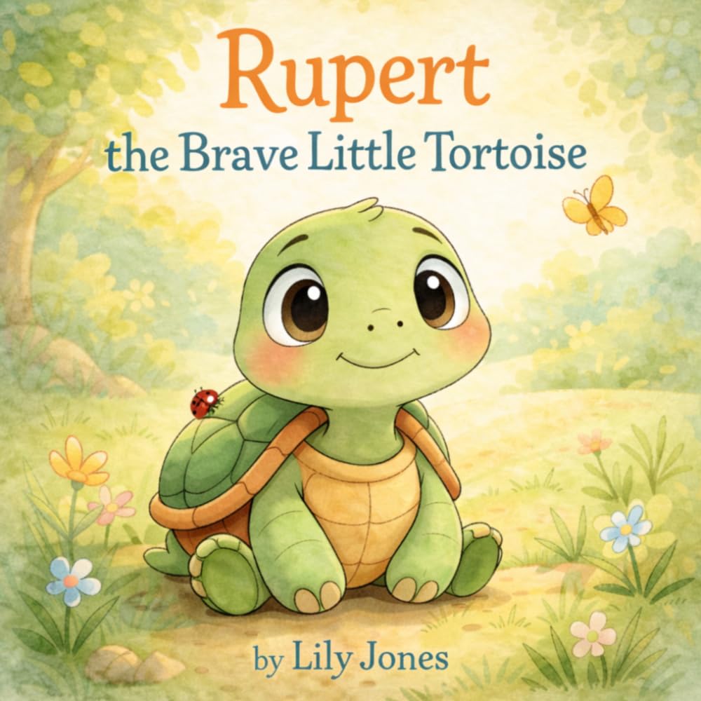 Rupert the Brave Little Tortoise: A Gentle Story About Friendship, Patience, and Being Yourself