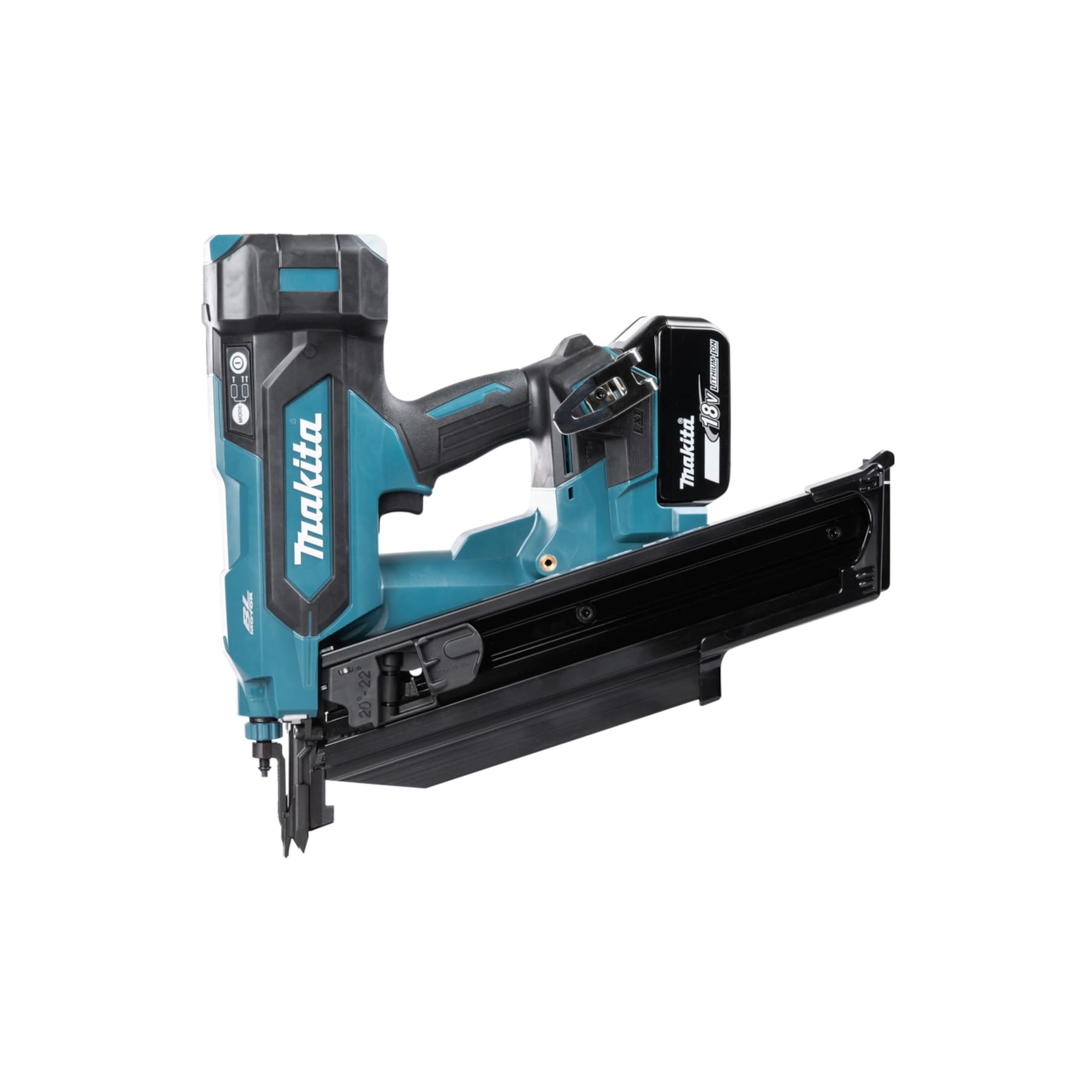 CHIODATRICE PNEUMATICA 21° 50-90mm 18V LXT BL MAKITA DBN901ZK