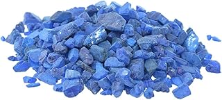 Small Gardening Potted Plants for Plants, Home DIY Decor, Aquarium Gravel, Vase Fillers, Fairy Garden,Landscaping Outdoor Stones 1 Pack (700g) Outdoor Decoration - Dark Blue