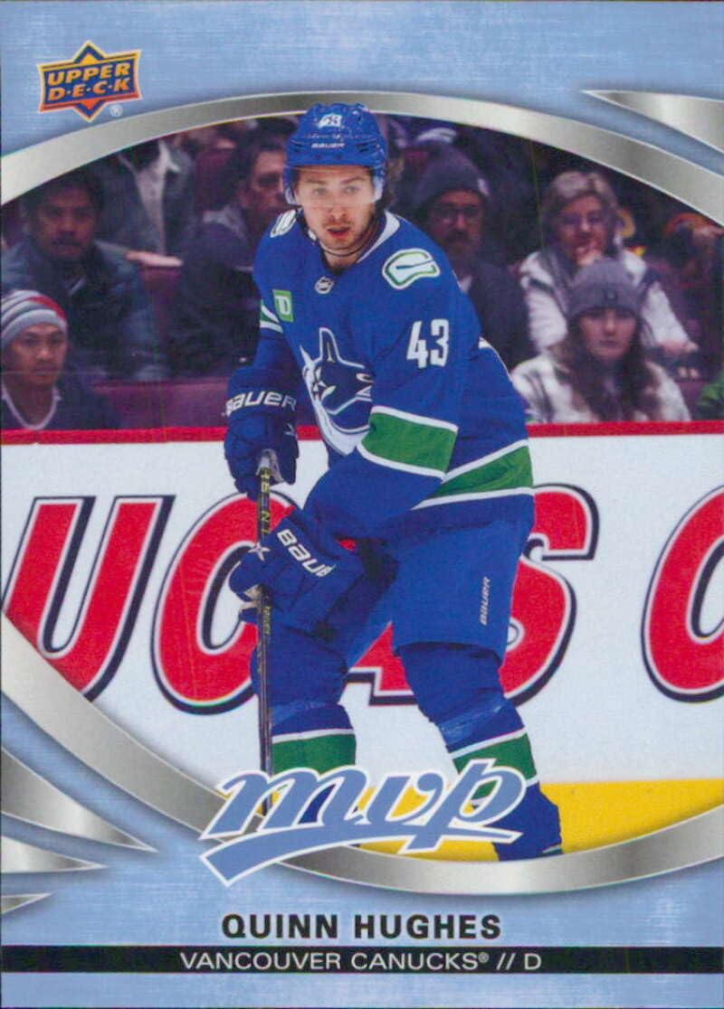 Amazon.com: 2023-24 Upper Deck MVP #129 Quinn Hughes Vancouver