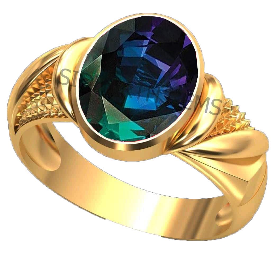 SIDHGEMS Color Changing Alexandrite Ring Gold Plated AAA Quality Excellent Shinning Stone Ring 9.25 Ratti 8.00 Carat Men and Women,s (B0CF28MBNK) Amazon Price History, Amazon Price Tracker