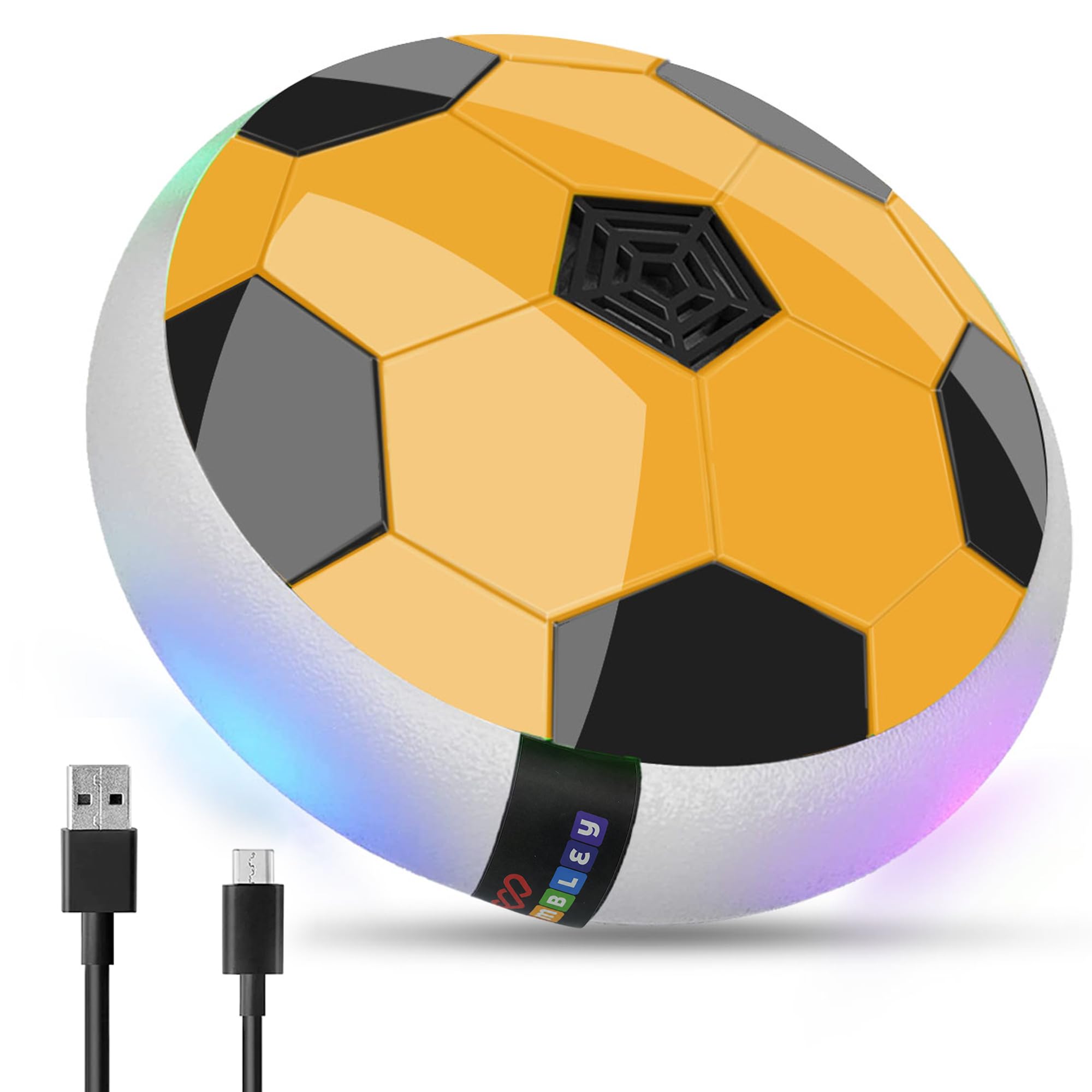 Wembley Hover Football - LED Lights & Rechargeable Fun -11 Wembley Hover Football - LED Lights & Rechargeable Fun -11