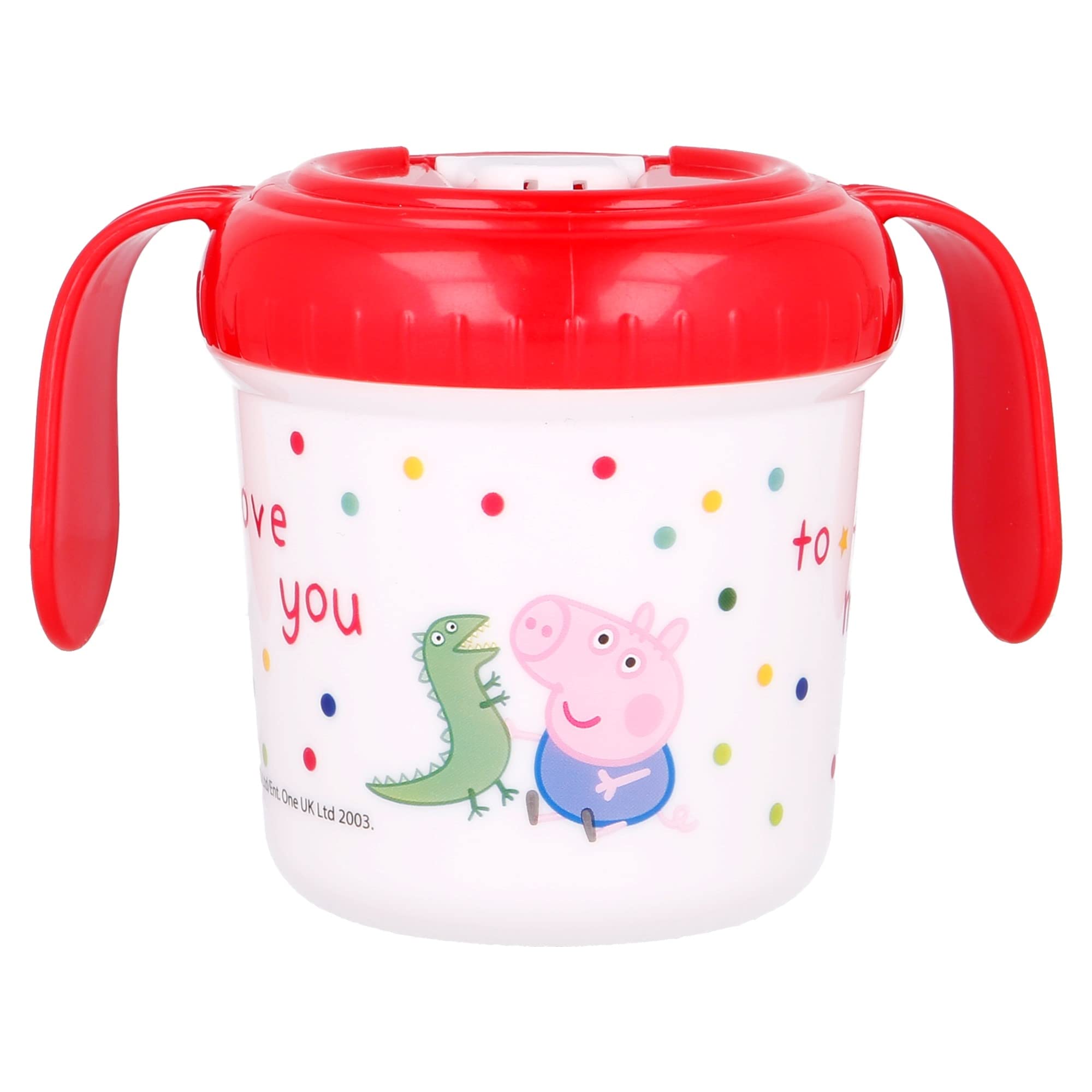Stor Peppa Pig Little One Mug 250ml Plastic Peppapy Estándar