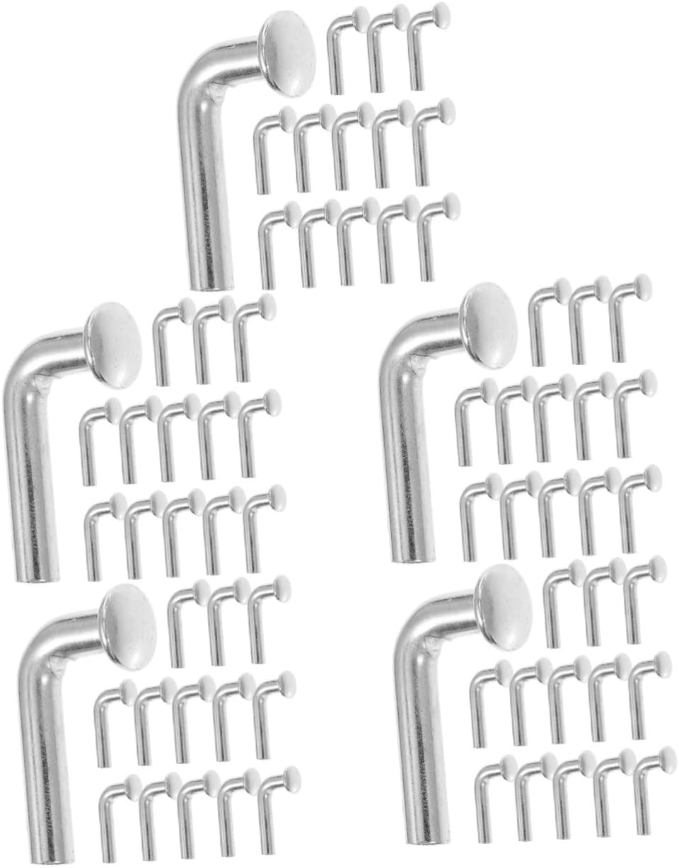 175pcs Heavy-Duty Pallet Rack Safety Pin Shaped Drop for Warehouse Storage Easy Installation Wear-Resistant Accessories for Racking Systems